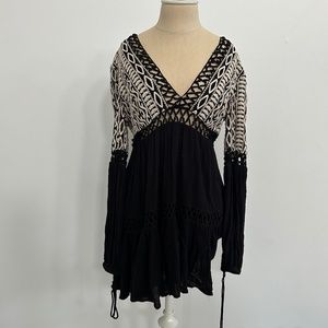 Crochet free people dress